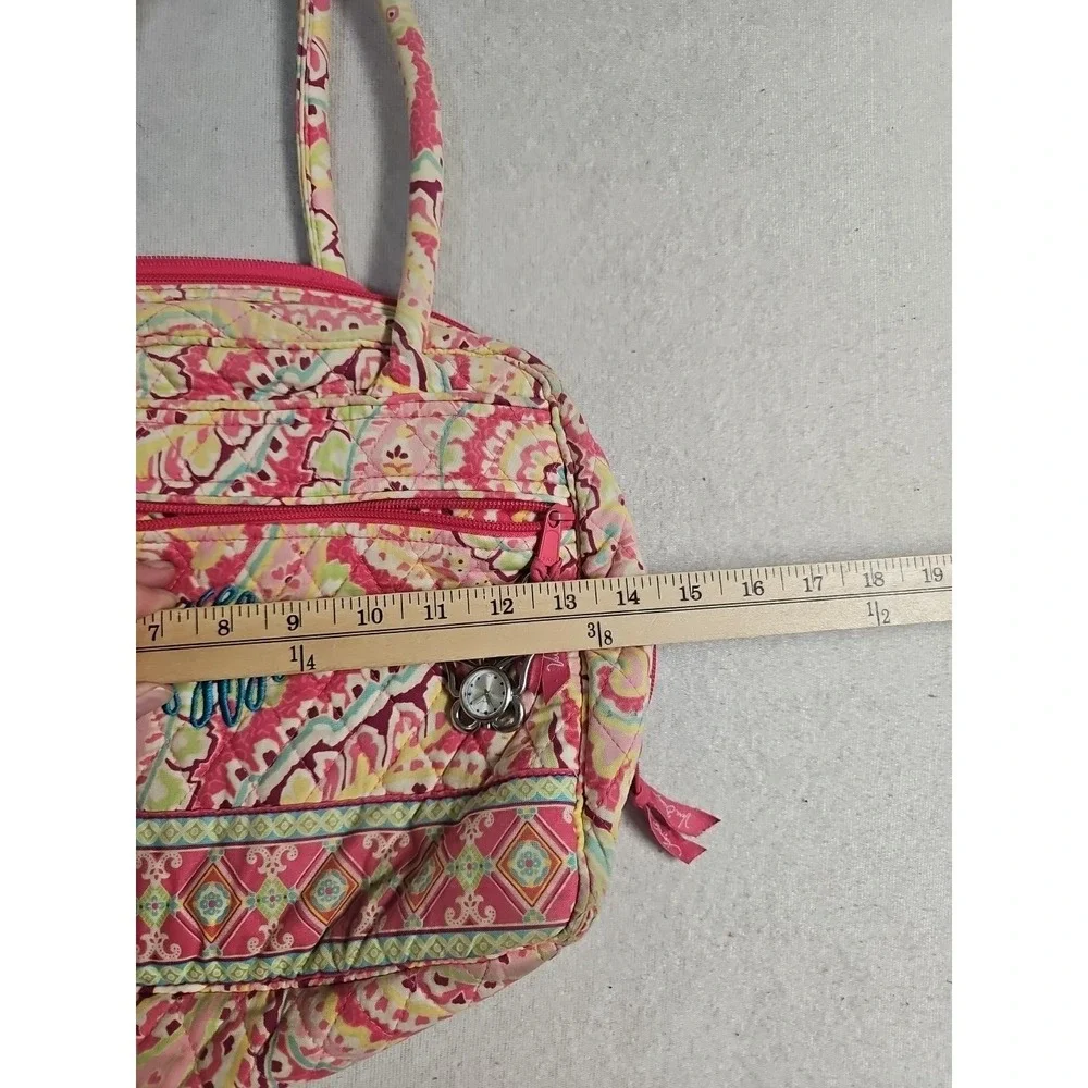 Vera‎ Bradley Set Bag Lots Of Pockets Zip